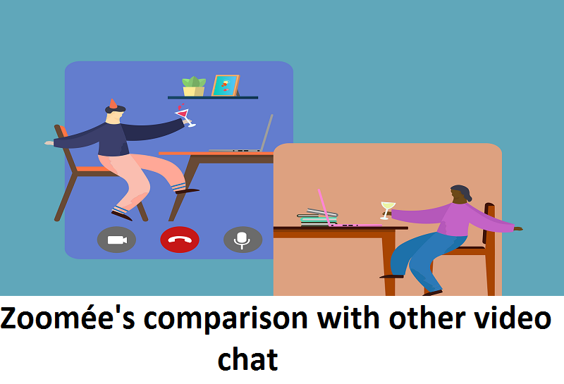 Zoomée's comparison with other video chat
